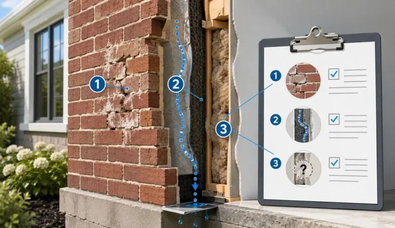 What an Active-Leak Brick Pointing Assessment Should Clarify Before Work Is Proposed